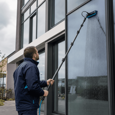 Hoe werkt osmosewater bij glasbewassing?